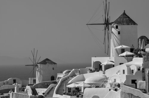 Oia Les moulins à vent