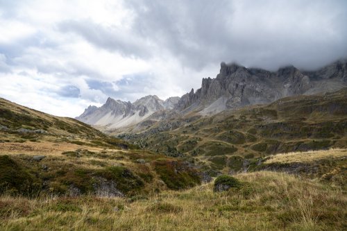 En direction du refuge des Drayères